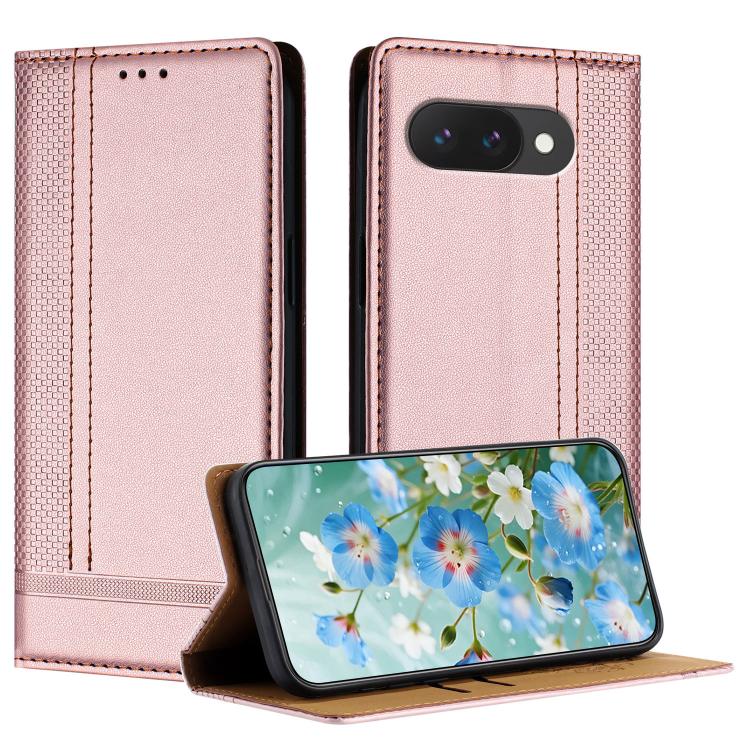 Stitching Design Scratch-Resistant Vegan Leather Phone Case, For Google Pixel 11 Pro XL, For Google Pixel 11 / 11 Pro, For Google Pixel 10a, For Google Pixel 10 Pro XL, For Google Pixel 10, For Google Pixel 9a, For Google Pixel 9 Pro, For Google Pixel ...