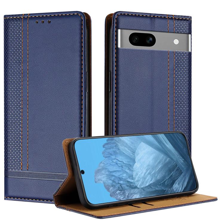 Stitching Design Scratch-Resistant Vegan Leather Phone Case, For Google Pixel 11 Pro XL, For Google Pixel 11 / 11 Pro, For Google Pixel 10a, For Google Pixel 10 Pro XL, For Google Pixel 10, For Google Pixel 9a, For Google Pixel 9 Pro, For Google Pixel ...