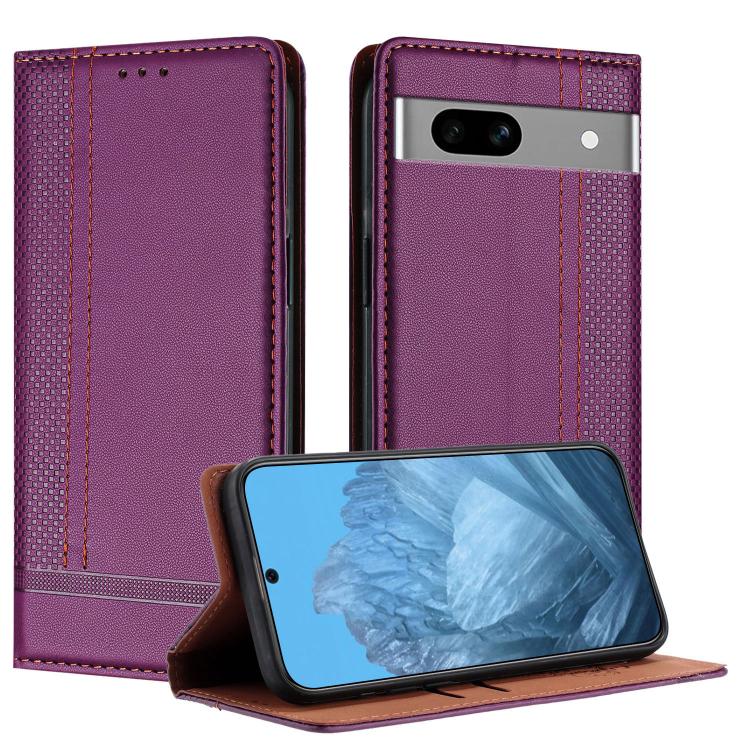 Stitching Design Scratch-Resistant Vegan Leather Phone Case, For Google Pixel 11 Pro XL, For Google Pixel 11 / 11 Pro, For Google Pixel 10a, For Google Pixel 10 Pro XL, For Google Pixel 10, For Google Pixel 9a, For Google Pixel 9 Pro, For Google Pixel ...