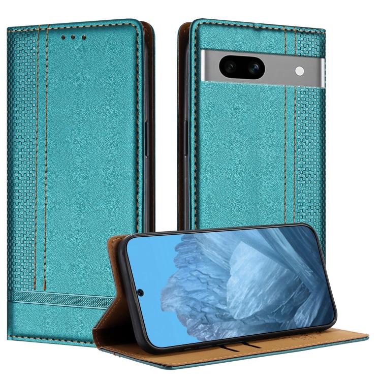 Stitching Design Scratch-Resistant Vegan Leather Phone Case, For Google Pixel 11 Pro XL, For Google Pixel 11 / 11 Pro, For Google Pixel 10a, For Google Pixel 10 Pro XL, For Google Pixel 10, For Google Pixel 9a, For Google Pixel 9 Pro, For Google Pixel ...