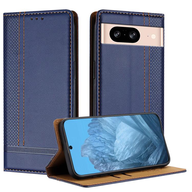 Stitching Design Scratch-Resistant Vegan Leather Phone Case, For Google Pixel 11 Pro XL, For Google Pixel 11 / 11 Pro, For Google Pixel 10a, For Google Pixel 10 Pro XL, For Google Pixel 10, For Google Pixel 9a, For Google Pixel 9 Pro, For Google Pixel ...