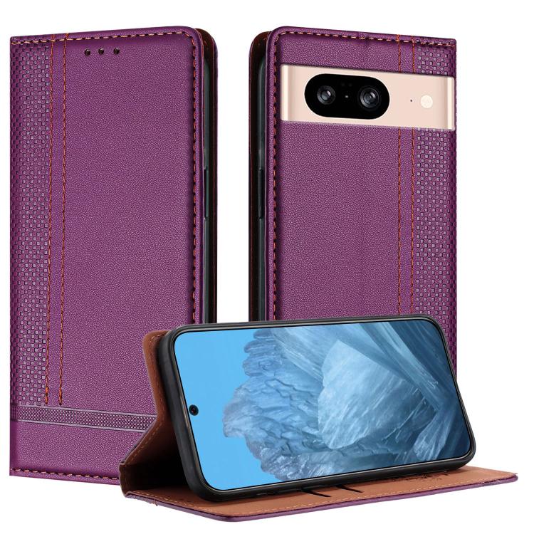 Stitching Design Scratch-Resistant Vegan Leather Phone Case, For Google Pixel 11 Pro XL, For Google Pixel 11 / 11 Pro, For Google Pixel 10a, For Google Pixel 10 Pro XL, For Google Pixel 10, For Google Pixel 9a, For Google Pixel 9 Pro, For Google Pixel ...