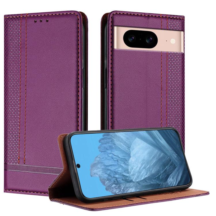 Stitching Design Scratch-Resistant Vegan Leather Phone Case, For Google Pixel 11 Pro XL, For Google Pixel 11 / 11 Pro, For Google Pixel 10a, For Google Pixel 10 Pro XL, For Google Pixel 10, For Google Pixel 9a, For Google Pixel 9 Pro, For Google Pixel ...