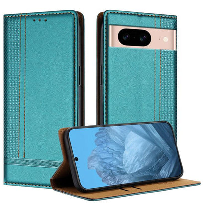 Stitching Design Scratch-Resistant Vegan Leather Phone Case, For Google Pixel 11 Pro XL, For Google Pixel 11 / 11 Pro, For Google Pixel 10a, For Google Pixel 10 Pro XL, For Google Pixel 10, For Google Pixel 9a, For Google Pixel 9 Pro, For Google Pixel ...