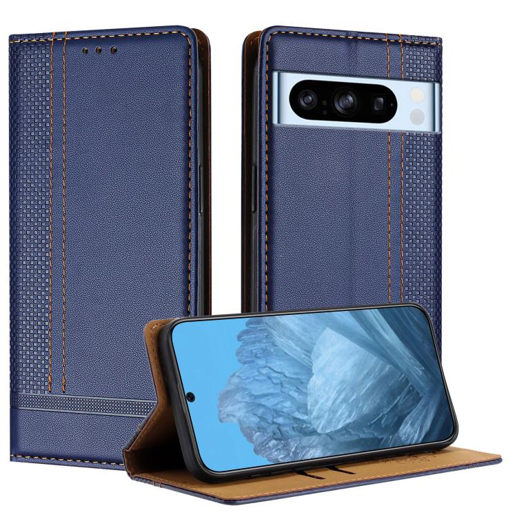 Stitching Design Scratch-Resistant Vegan Leather Phone Case, For Google Pixel 11 Pro XL, For Google Pixel 11 / 11 Pro, For Google Pixel 10a, For Google Pixel 10 Pro XL, For Google Pixel 10, For Google Pixel 9a, For Google Pixel 9 Pro, For Google Pixel ...