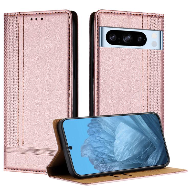Stitching Design Scratch-Resistant Vegan Leather Phone Case, For Google Pixel 11 Pro XL, For Google Pixel 11 / 11 Pro, For Google Pixel 10a, For Google Pixel 10 Pro XL, For Google Pixel 10, For Google Pixel 9a, For Google Pixel 9 Pro, For Google Pixel ...