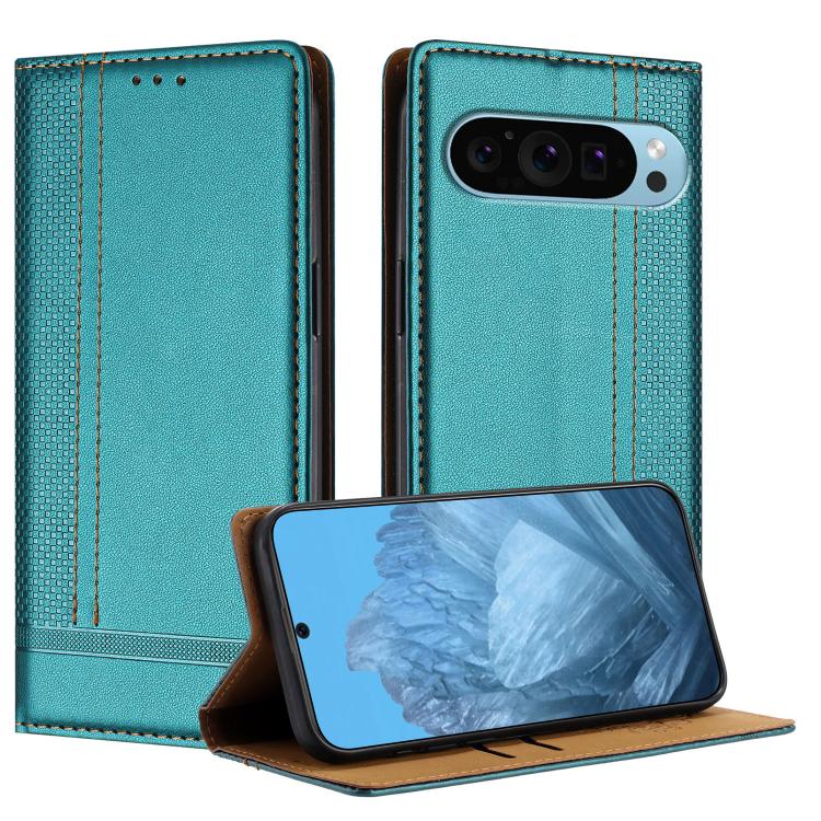 Stitching Design Scratch-Resistant Vegan Leather Phone Case, For Google Pixel 11 Pro XL, For Google Pixel 11 / 11 Pro, For Google Pixel 10a, For Google Pixel 10 Pro XL, For Google Pixel 10, For Google Pixel 9a, For Google Pixel 9 Pro, For Google Pixel ...