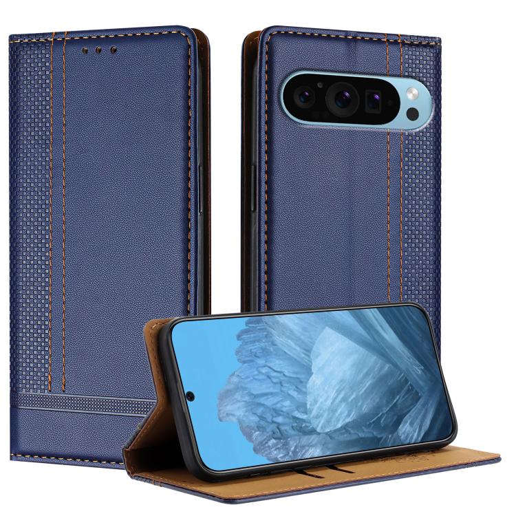 Stitching Design Scratch-Resistant Vegan Leather Phone Case, For Google Pixel 11 Pro XL, For Google Pixel 11 / 11 Pro, For Google Pixel 10a, For Google Pixel 10 Pro XL, For Google Pixel 10, For Google Pixel 9a, For Google Pixel 9 Pro, For Google Pixel ...