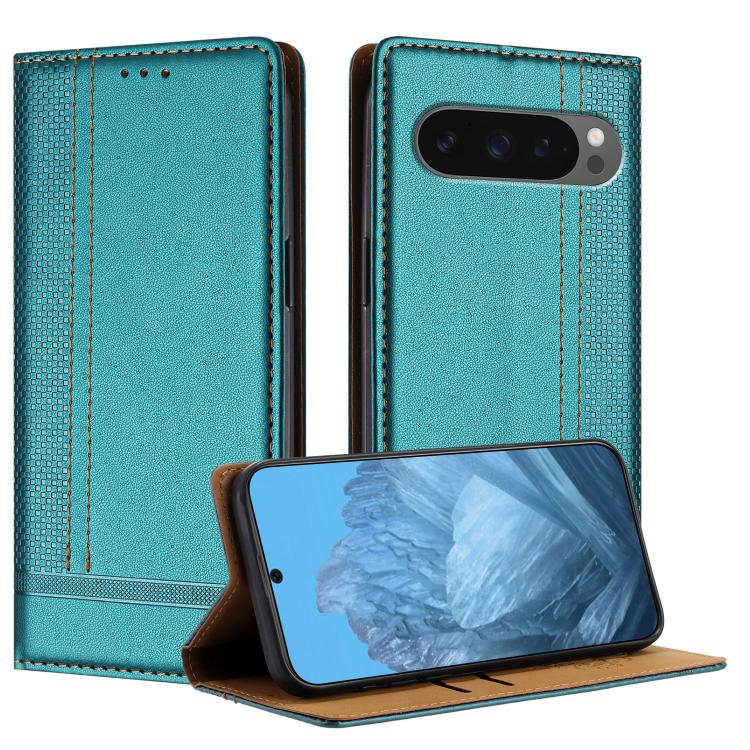 Stitching Design Scratch-Resistant Vegan Leather Phone Case, For Google Pixel 11 Pro XL, For Google Pixel 11 / 11 Pro, For Google Pixel 10a, For Google Pixel 10 Pro XL, For Google Pixel 10, For Google Pixel 9a, For Google Pixel 9 Pro, For Google Pixel ...