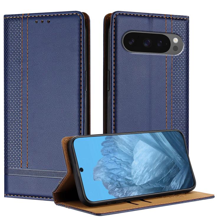 Stitching Design Scratch-Resistant Vegan Leather Phone Case, For Google Pixel 11 Pro XL, For Google Pixel 11 / 11 Pro, For Google Pixel 10a, For Google Pixel 10 Pro XL, For Google Pixel 10, For Google Pixel 9a, For Google Pixel 9 Pro, For Google Pixel ...