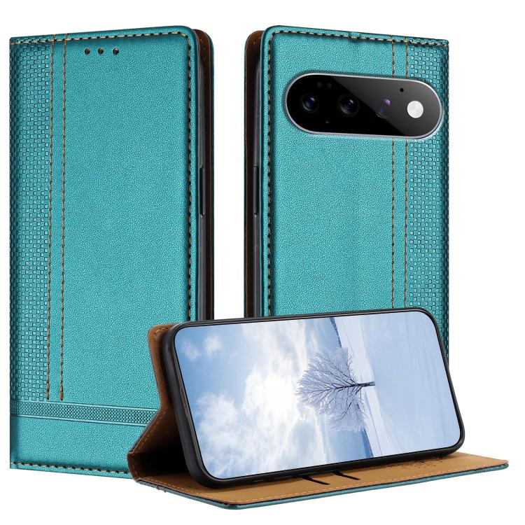 Stitching Design Scratch-Resistant Vegan Leather Phone Case, For Google Pixel 11 Pro XL, For Google Pixel 11 / 11 Pro, For Google Pixel 10a, For Google Pixel 10 Pro XL, For Google Pixel 10, For Google Pixel 9a, For Google Pixel 9 Pro, For Google Pixel ...