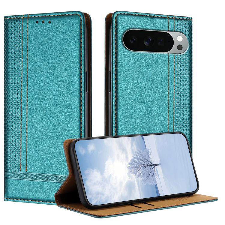 Stitching Design Scratch-Resistant Vegan Leather Phone Case, For Google Pixel 11 Pro XL, For Google Pixel 11 / 11 Pro, For Google Pixel 10a, For Google Pixel 10 Pro XL, For Google Pixel 10, For Google Pixel 9a, For Google Pixel 9 Pro, For Google Pixel ...