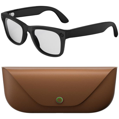 HD5 Ultra Double Lenses Smart AI Translation Glasses with 8MP HD Camera, Video Recording, WiFi Transmission, Al Smart Voice Assistant