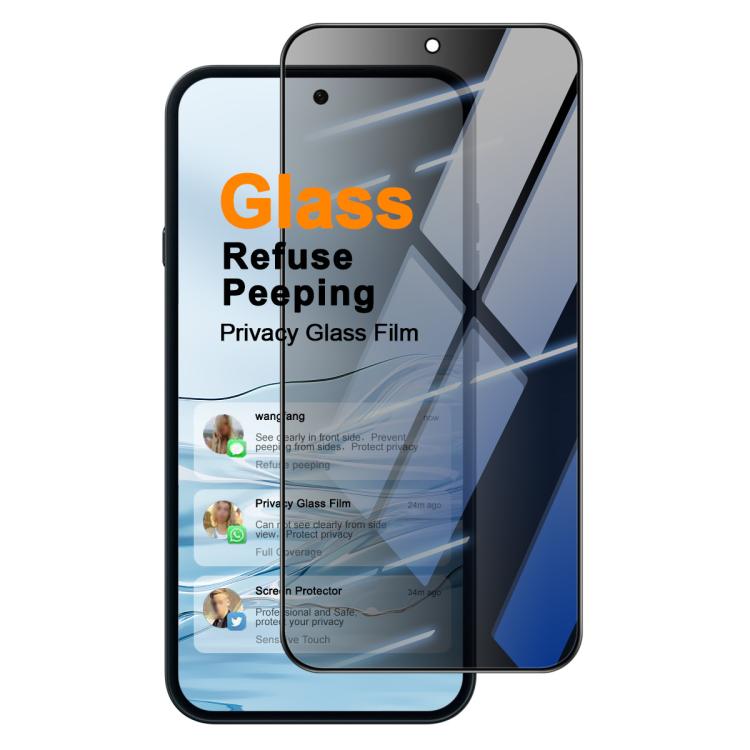 imak Privacy Full Screen Tempered Glass Film, Support Fingerprint Unlocking, For Nothing Phone 4a