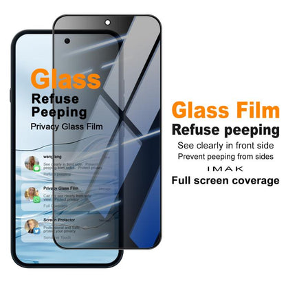 imak Privacy Full Screen Tempered Glass Film, Support Fingerprint Unlocking, For Nothing Phone 4a
