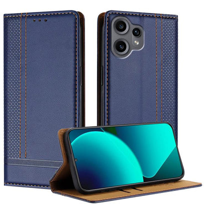 Stitching Design Scratch-Resistant Vegan Leather Phone Case, For Nothing Phone 4a Pro, For Nothing Phone 4a, For Nothing Phone 3a Lite, For Nothing Phone 3, For Nothing CMF Phone 2 Pro, For Nothing Phone 3a, For Nothing Phone 3a Pro