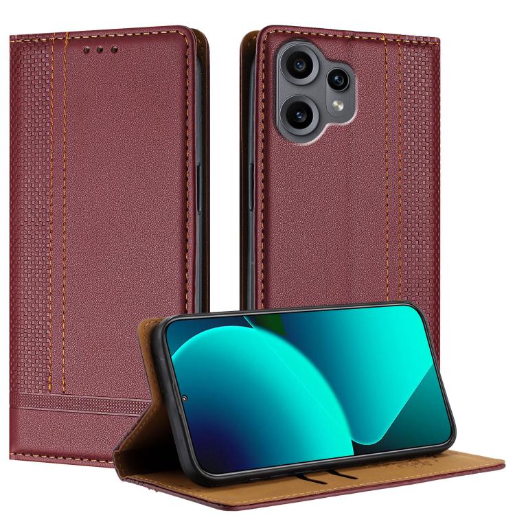 Stitching Design Scratch-Resistant Vegan Leather Phone Case, For Nothing Phone 4a Pro, For Nothing Phone 4a, For Nothing Phone 3a Lite, For Nothing Phone 3, For Nothing CMF Phone 2 Pro, For Nothing Phone 3a, For Nothing Phone 3a Pro