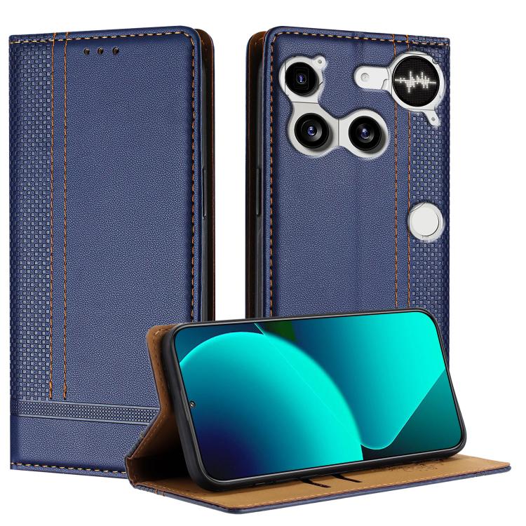Stitching Design Scratch-Resistant Vegan Leather Phone Case, For Nothing Phone 4a Pro, For Nothing Phone 4a, For Nothing Phone 3a Lite, For Nothing Phone 3, For Nothing CMF Phone 2 Pro, For Nothing Phone 3a, For Nothing Phone 3a Pro