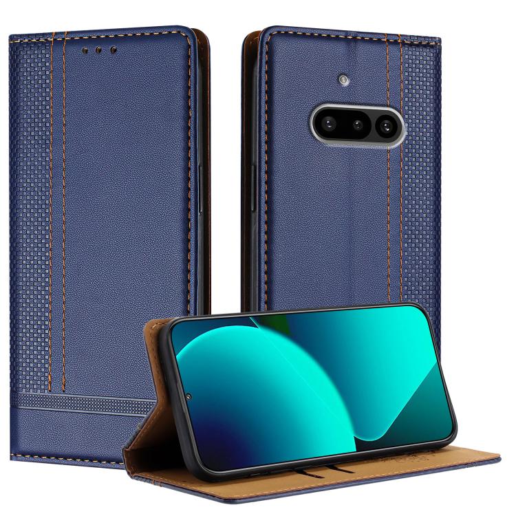 Stitching Design Scratch-Resistant Vegan Leather Phone Case, For Nothing Phone 4a Pro, For Nothing Phone 4a, For Nothing Phone 3a Lite, For Nothing Phone 3, For Nothing CMF Phone 2 Pro, For Nothing Phone 3a, For Nothing Phone 3a Pro