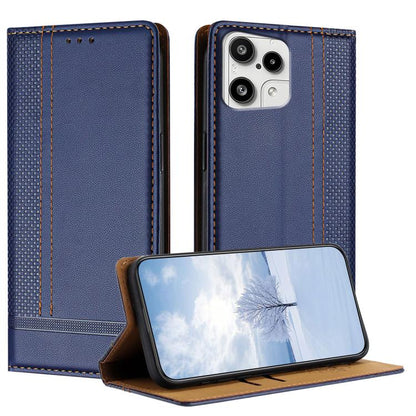 Stitching Design Scratch-Resistant Vegan Leather Phone Case, For Nothing Phone 4a Pro, For Nothing Phone 4a, For Nothing Phone 3a Lite, For Nothing Phone 3, For Nothing CMF Phone 2 Pro, For Nothing Phone 3a, For Nothing Phone 3a Pro