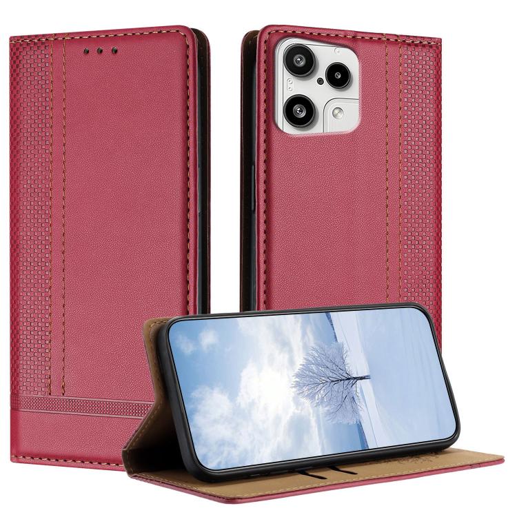 Stitching Design Scratch-Resistant Vegan Leather Phone Case, For Nothing Phone 4a Pro, For Nothing Phone 4a, For Nothing Phone 3a Lite, For Nothing Phone 3, For Nothing CMF Phone 2 Pro, For Nothing Phone 3a, For Nothing Phone 3a Pro