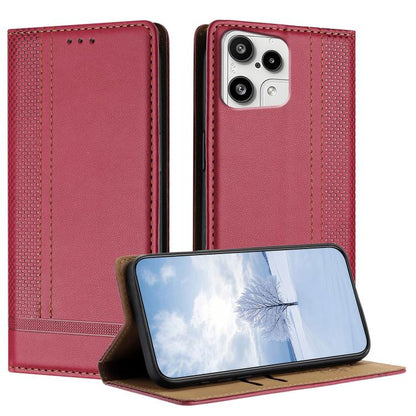 Stitching Design Scratch-Resistant Vegan Leather Phone Case, For Nothing Phone 4a Pro, For Nothing Phone 4a, For Nothing Phone 3a Lite, For Nothing Phone 3, For Nothing CMF Phone 2 Pro, For Nothing Phone 3a, For Nothing Phone 3a Pro