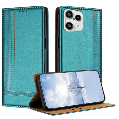 Stitching Design Scratch-Resistant Vegan Leather Phone Case, For Nothing Phone 4a Pro, For Nothing Phone 4a, For Nothing Phone 3a Lite, For Nothing Phone 3, For Nothing CMF Phone 2 Pro, For Nothing Phone 3a, For Nothing Phone 3a Pro