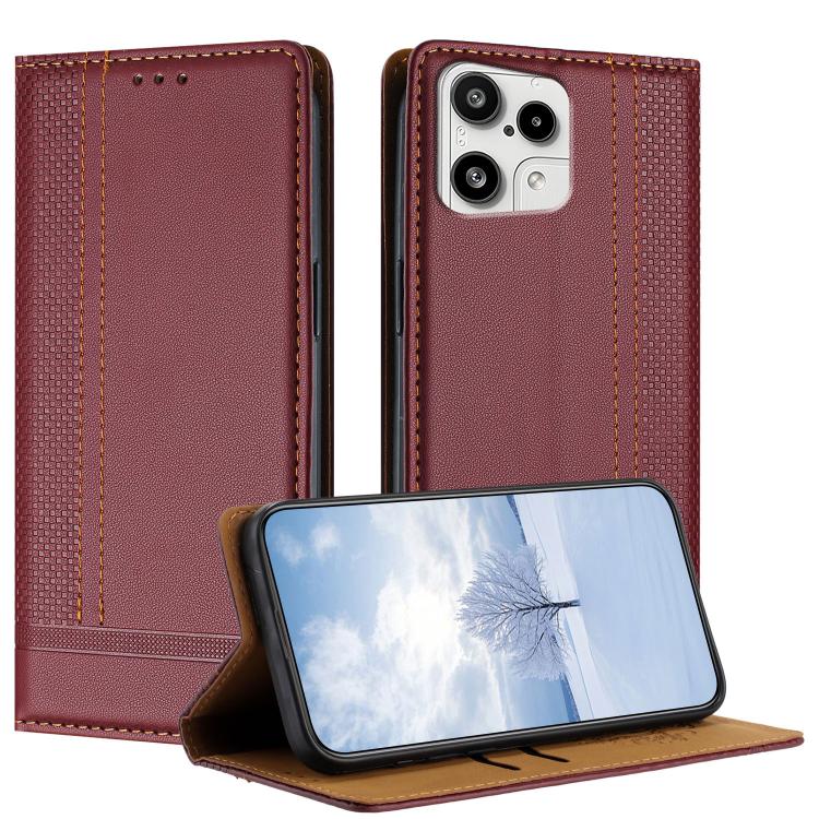 Stitching Design Scratch-Resistant Vegan Leather Phone Case, For Nothing Phone 4a Pro, For Nothing Phone 4a, For Nothing Phone 3a Lite, For Nothing Phone 3, For Nothing CMF Phone 2 Pro, For Nothing Phone 3a, For Nothing Phone 3a Pro