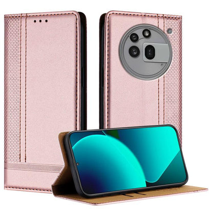 Stitching Design Scratch-Resistant Vegan Leather Phone Case, For Nothing Phone 4a Pro, For Nothing Phone 4a, For Nothing Phone 3a Lite, For Nothing Phone 3, For Nothing CMF Phone 2 Pro, For Nothing Phone 3a, For Nothing Phone 3a Pro