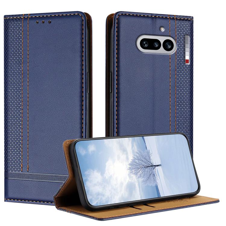 Stitching Design Scratch-Resistant Vegan Leather Phone Case, For Nothing Phone 4a Pro, For Nothing Phone 4a, For Nothing Phone 3a Lite, For Nothing Phone 3, For Nothing CMF Phone 2 Pro, For Nothing Phone 3a, For Nothing Phone 3a Pro