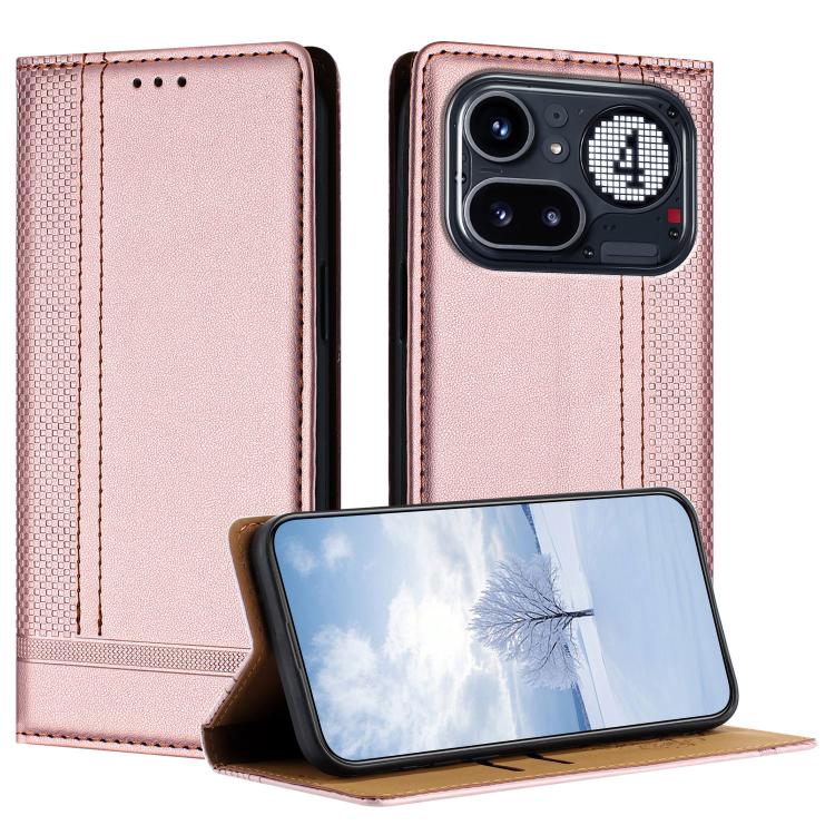 Stitching Design Scratch-Resistant Vegan Leather Phone Case, For Nothing Phone 4a Pro, For Nothing Phone 4a, For Nothing Phone 3a Lite, For Nothing Phone 3, For Nothing CMF Phone 2 Pro, For Nothing Phone 3a, For Nothing Phone 3a Pro
