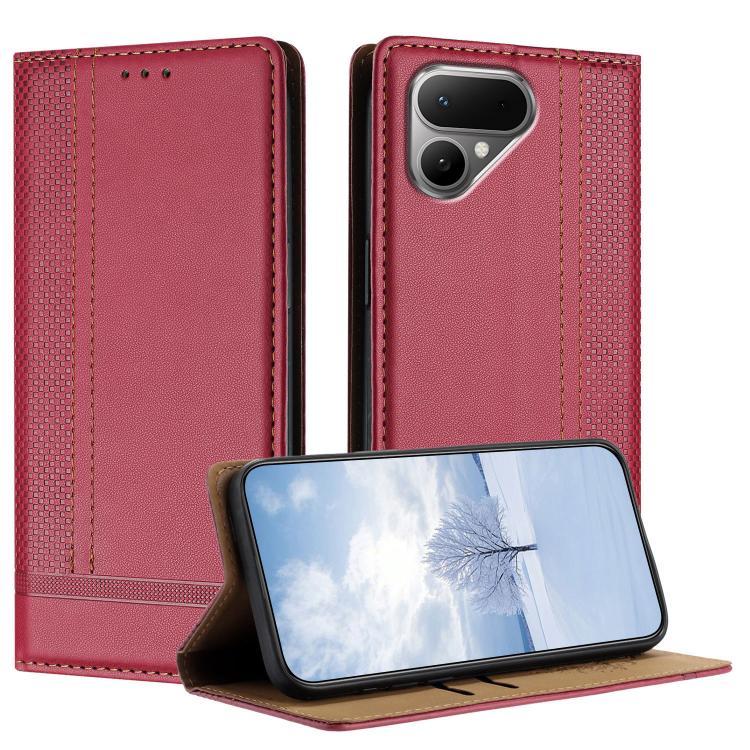 Stitching Design Scratch-Resistant Vegan Leather Phone Case, For Tecno Pova Curve 2 5G, For Tecno Spark 50 4G, For Tecno Camon 50 Pro 4G, For Tecno Camon 50 4G, For Tecno Pova Slim, For Tecno Spark 40C, For Tecno Pova 7 Pro 5G, For Tecno Pova 7 5G     ...