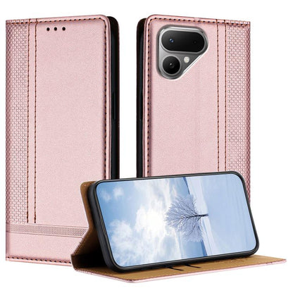 Stitching Design Scratch-Resistant Vegan Leather Phone Case, For Tecno Pova Curve 2 5G, For Tecno Spark 50 4G, For Tecno Camon 50 Pro 4G, For Tecno Camon 50 4G, For Tecno Pova Slim, For Tecno Spark 40C, For Tecno Pova 7 Pro 5G, For Tecno Pova 7 5G     ...