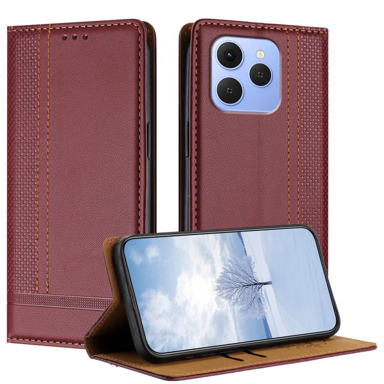 Stitching Design Scratch-Resistant Vegan Leather Phone Case, For Tecno Pova Curve 2 5G, For Tecno Spark 50 4G, For Tecno Camon 50 Pro 4G, For Tecno Camon 50 4G, For Tecno Pova Slim, For Tecno Spark 40C, For Tecno Pova 7 Pro 5G, For Tecno Pova 7 5G     ...