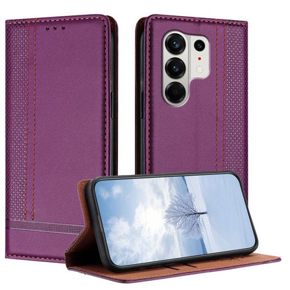 Stitching Design Scratch-Resistant Vegan Leather Phone Case, For Tecno Pova Curve 2 5G, For Tecno Spark 50 4G, For Tecno Camon 50 Pro 4G, For Tecno Camon 50 4G, For Tecno Pova Slim, For Tecno Spark 40C, For Tecno Pova 7 Pro 5G, For Tecno Pova 7 5G     ...