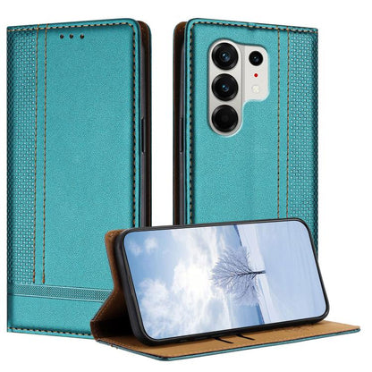 Stitching Design Scratch-Resistant Vegan Leather Phone Case, For Tecno Pova Curve 2 5G, For Tecno Spark 50 4G, For Tecno Camon 50 Pro 4G, For Tecno Camon 50 4G, For Tecno Pova Slim, For Tecno Spark 40C, For Tecno Pova 7 Pro 5G, For Tecno Pova 7 5G     ...