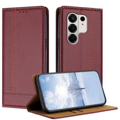 Stitching Design Scratch-Resistant Vegan Leather Phone Case, For Tecno Pova Curve 2 5G, For Tecno Spark 50 4G, For Tecno Camon 50 Pro 4G, For Tecno Camon 50 4G, For Tecno Pova Slim, For Tecno Spark 40C, For Tecno Pova 7 Pro 5G, For Tecno Pova 7 5G     ...