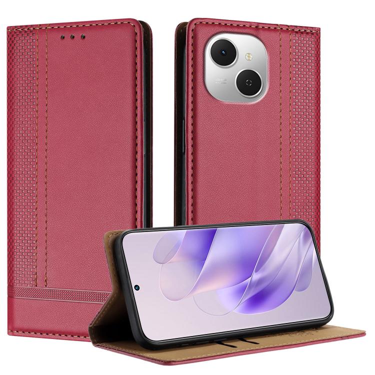 Stitching Design Scratch-Resistant Vegan Leather Phone Case, For Tecno Pova Curve 2 5G, For Tecno Spark 50 4G, For Tecno Camon 50 Pro 4G, For Tecno Camon 50 4G, For Tecno Pova Slim, For Tecno Spark 40C, For Tecno Pova 7 Pro 5G, For Tecno Pova 7 5G     ...
