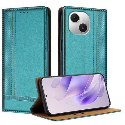 Stitching Design Scratch-Resistant Vegan Leather Phone Case, For Tecno Pova Curve 2 5G, For Tecno Spark 50 4G, For Tecno Camon 50 Pro 4G, For Tecno Camon 50 4G, For Tecno Pova Slim, For Tecno Spark 40C, For Tecno Pova 7 Pro 5G, For Tecno Pova 7 5G     ...