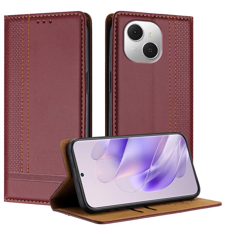 Stitching Design Scratch-Resistant Vegan Leather Phone Case, For Tecno Pova Curve 2 5G, For Tecno Spark 50 4G, For Tecno Camon 50 Pro 4G, For Tecno Camon 50 4G, For Tecno Pova Slim, For Tecno Spark 40C, For Tecno Pova 7 Pro 5G, For Tecno Pova 7 5G     ...
