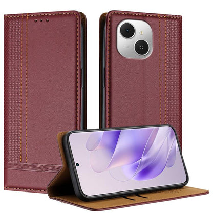 Stitching Design Scratch-Resistant Vegan Leather Phone Case, For Tecno Pova Curve 2 5G, For Tecno Spark 50 4G, For Tecno Camon 50 Pro 4G, For Tecno Camon 50 4G, For Tecno Pova Slim, For Tecno Spark 40C, For Tecno Pova 7 Pro 5G, For Tecno Pova 7 5G     ...