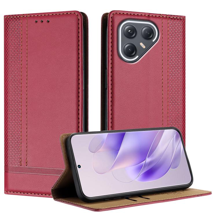 Stitching Design Scratch-Resistant Vegan Leather Phone Case, For Tecno Pova Curve 2 5G, For Tecno Spark 50 4G, For Tecno Camon 50 Pro 4G, For Tecno Camon 50 4G, For Tecno Pova Slim, For Tecno Spark 40C, For Tecno Pova 7 Pro 5G, For Tecno Pova 7 5G     ...