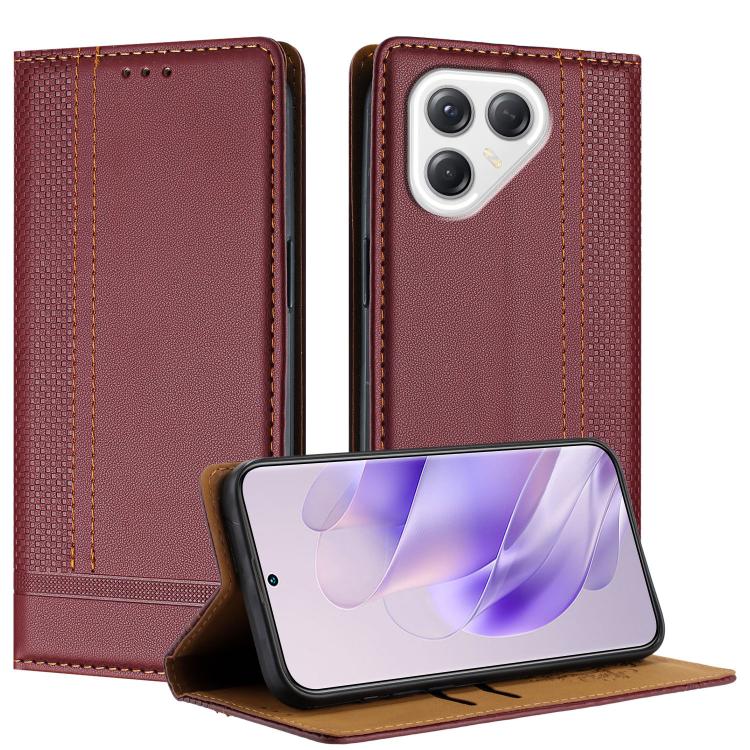 Stitching Design Scratch-Resistant Vegan Leather Phone Case, For Tecno Pova Curve 2 5G, For Tecno Spark 50 4G, For Tecno Camon 50 Pro 4G, For Tecno Camon 50 4G, For Tecno Pova Slim, For Tecno Spark 40C, For Tecno Pova 7 Pro 5G, For Tecno Pova 7 5G     ...