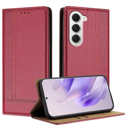 Stitching Design Scratch-Resistant Vegan Leather Phone Case, For Tecno Pova Curve 2 5G, For Tecno Spark 50 4G, For Tecno Camon 50 Pro 4G, For Tecno Camon 50 4G, For Tecno Pova Slim, For Tecno Spark 40C, For Tecno Pova 7 Pro 5G, For Tecno Pova 7 5G     ...