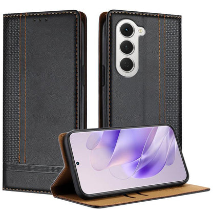 Stitching Design Scratch-Resistant Vegan Leather Phone Case, For Tecno Pova Curve 2 5G, For Tecno Spark 50 4G, For Tecno Camon 50 Pro 4G, For Tecno Camon 50 4G, For Tecno Pova Slim, For Tecno Spark 40C, For Tecno Pova 7 Pro 5G, For Tecno Pova 7 5G     ...