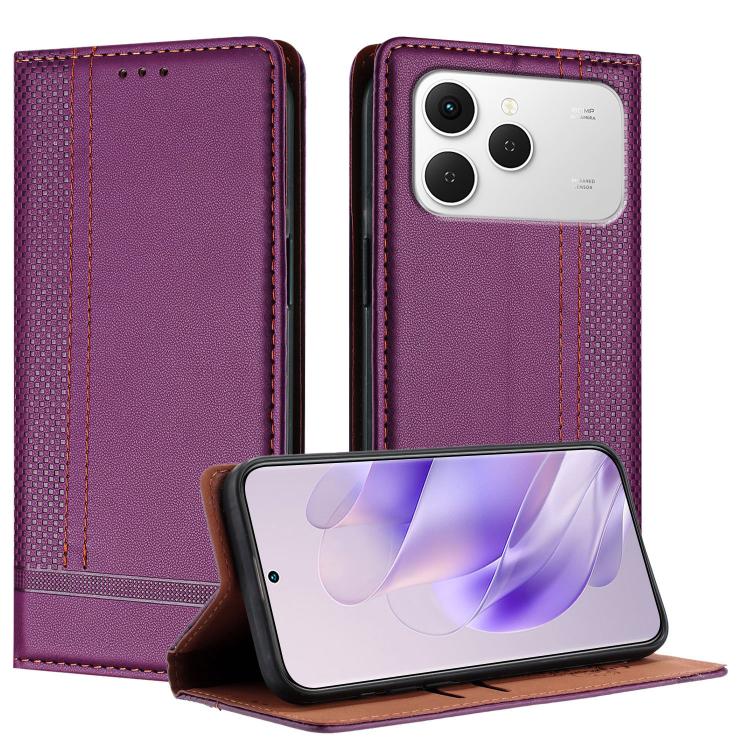 Stitching Design Scratch-Resistant Vegan Leather Phone Case, For Tecno Pova Curve 2 5G, For Tecno Spark 50 4G, For Tecno Camon 50 Pro 4G, For Tecno Camon 50 4G, For Tecno Pova Slim, For Tecno Spark 40C, For Tecno Pova 7 Pro 5G, For Tecno Pova 7 5G     ...