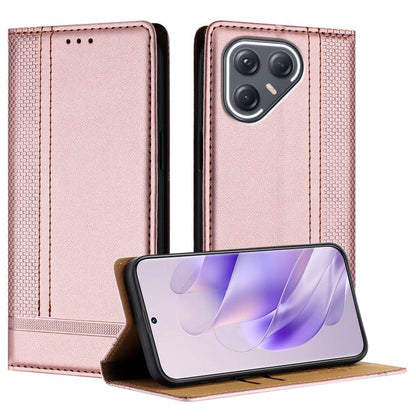 Stitching Design Scratch-Resistant Vegan Leather Phone Case, For Tecno Pova Curve 2 5G, For Tecno Spark 50 4G, For Tecno Camon 50 Pro 4G, For Tecno Camon 50 4G, For Tecno Pova Slim, For Tecno Spark 40C, For Tecno Pova 7 Pro 5G, For Tecno Pova 7 5G     ...