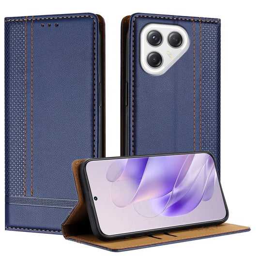 Stitching Design Scratch-Resistant Vegan Leather Phone Case, For Tecno Pova 7 4G, For Tecno Spark Go 2025, For Tecno Spark 10 Pro Magic Magenta, For Tecno Camon 30 Premier 5G, For Tecno Spark 20 Pro+, For Tecno Spark 20 Pro, For Tecno Spark Go 2024    ...