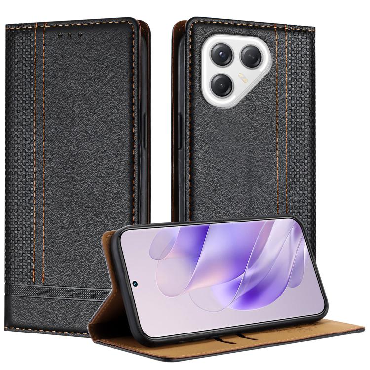 Stitching Design Scratch-Resistant Vegan Leather Phone Case, For Tecno Pova 7 4G, For Tecno Spark Go 2025, For Tecno Spark 10 Pro Magic Magenta, For Tecno Camon 30 Premier 5G, For Tecno Spark 20 Pro+, For Tecno Spark 20 Pro, For Tecno Spark Go 2024    ...