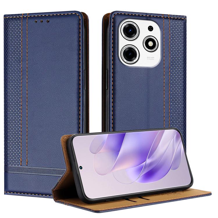 Stitching Design Scratch-Resistant Vegan Leather Phone Case, For Tecno Pova 7 4G, For Tecno Spark Go 2025, For Tecno Spark 10 Pro Magic Magenta, For Tecno Camon 30 Premier 5G, For Tecno Spark 20 Pro+, For Tecno Spark 20 Pro, For Tecno Spark Go 2024    ...
